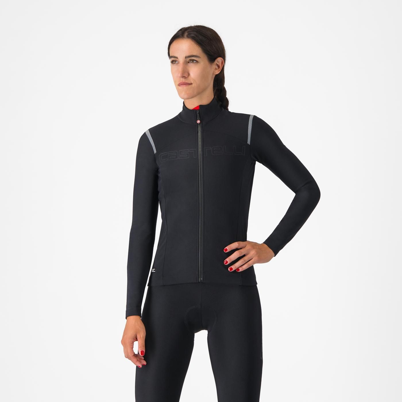 CASTELLI TUTTO NANO RoS WOMENS JERSEY BLACK Size L