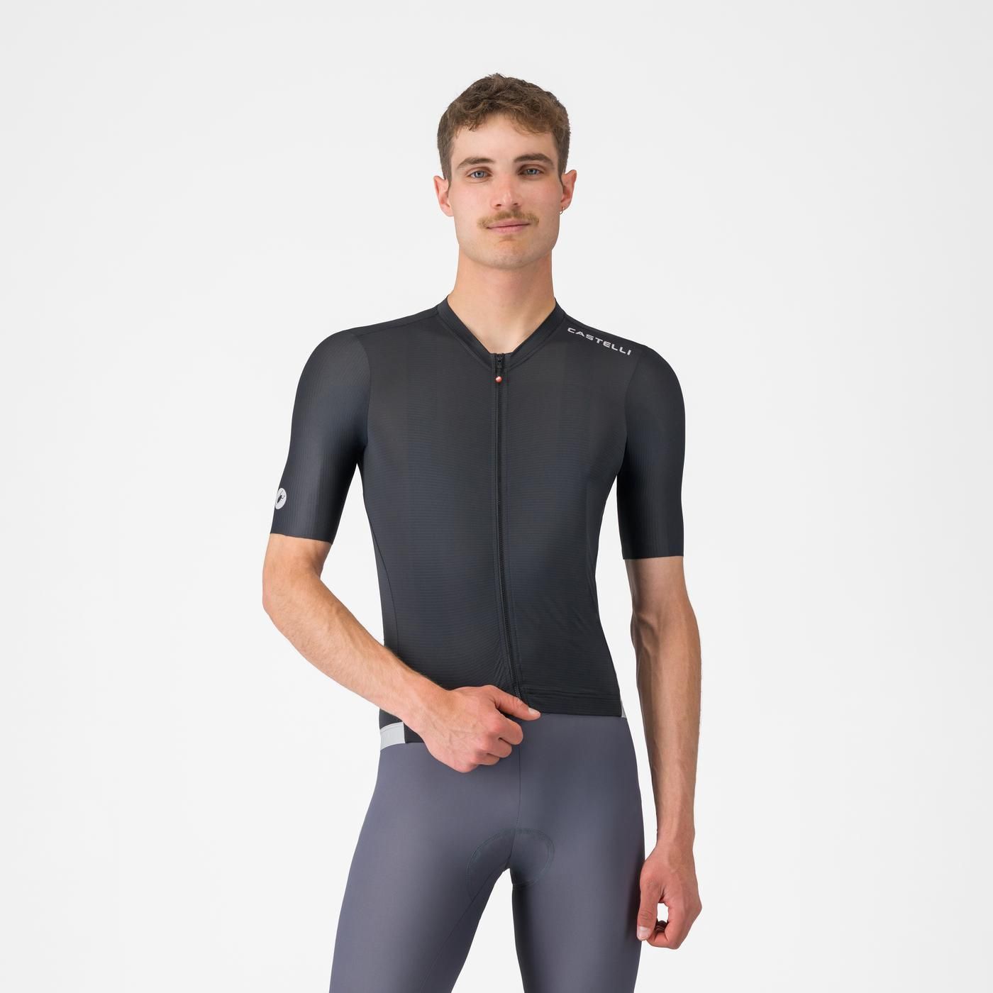 CASTELLI ESPRESSO 2 CYCLING JERSEY BLACK Mens Size S