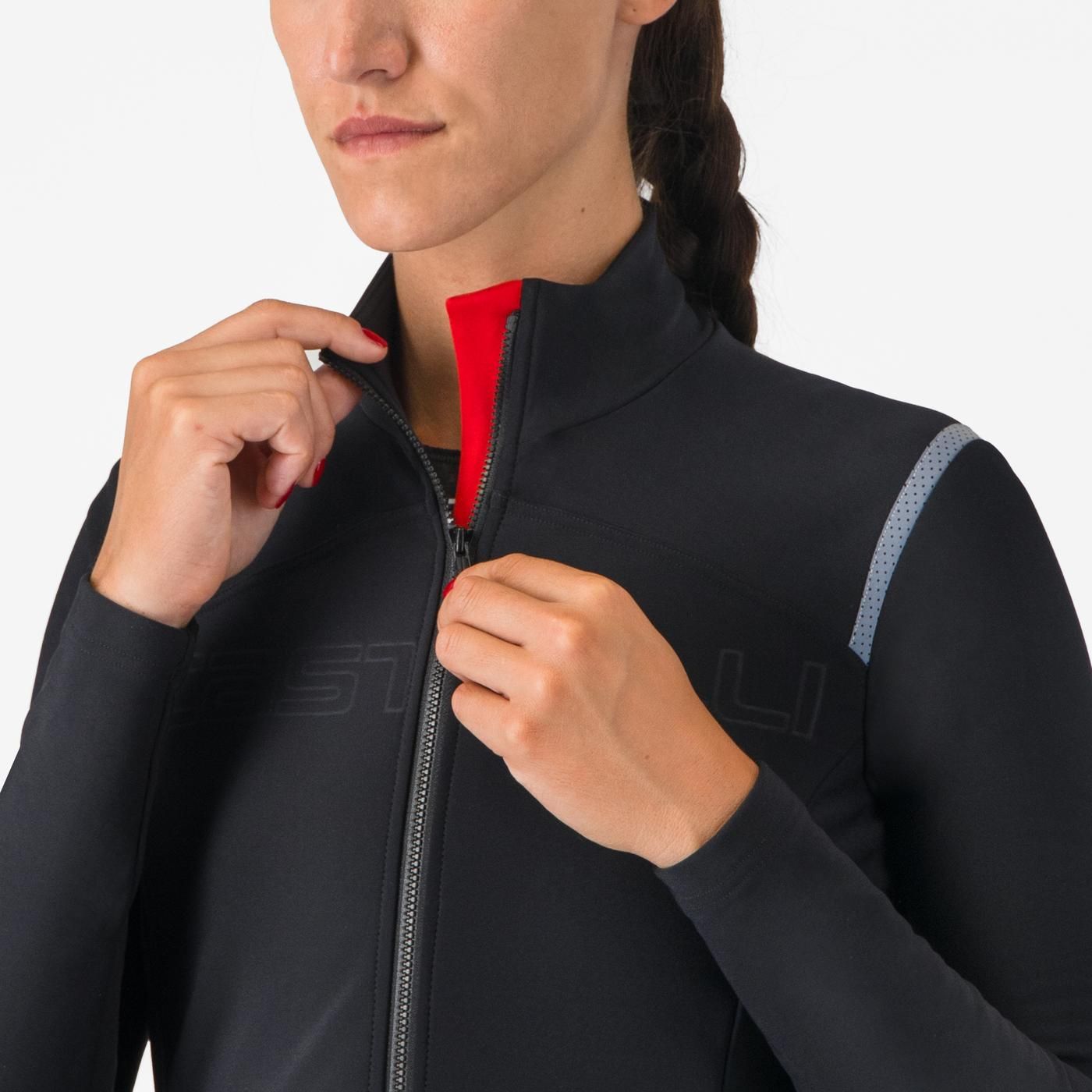 CASTELLI TUTTO NANO RoS WOMENS JERSEY BLACK Size L