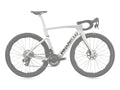 Pinarello 25 DOGMA F Frame Kit Edge Crystal White 530