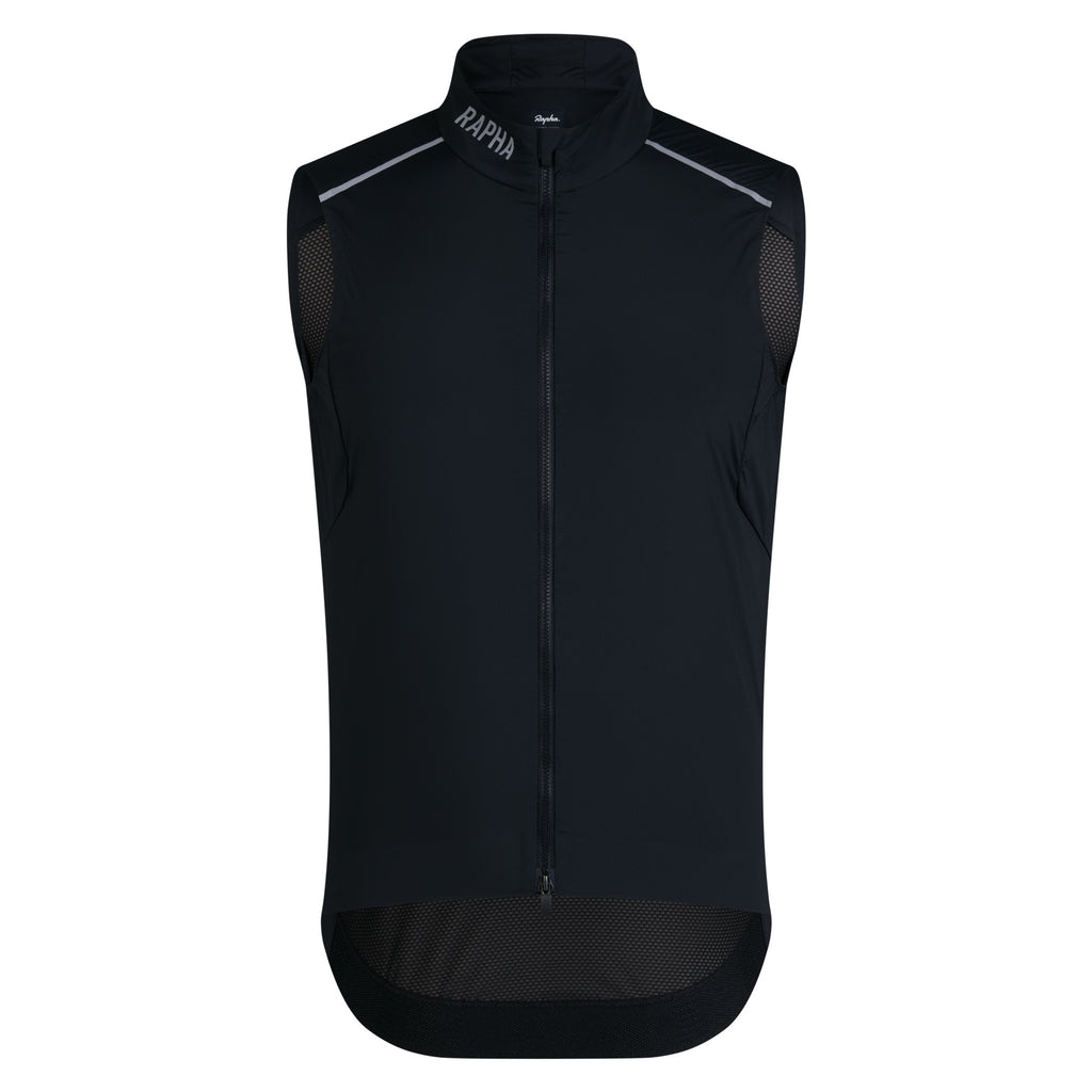 Men's Pro Team Gilet II Black/Silver [Rapha:M]