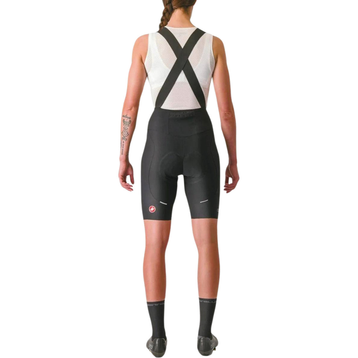 CASTELLI ESPRESSO WOMENS DT BIBSHORT BLACK Size M