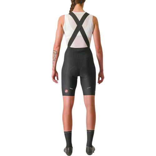 CASTELLI ESPRESSO WOMENS DT BIBSHORT BLACK Size M
