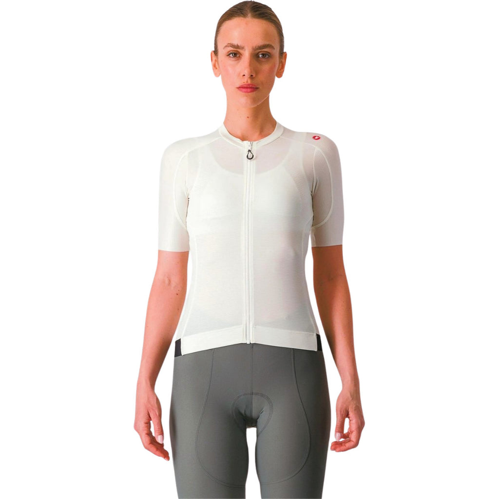 CASTELLI ESPRESSO WOMENS JERSEY IVORY/DARK GRAY Size S