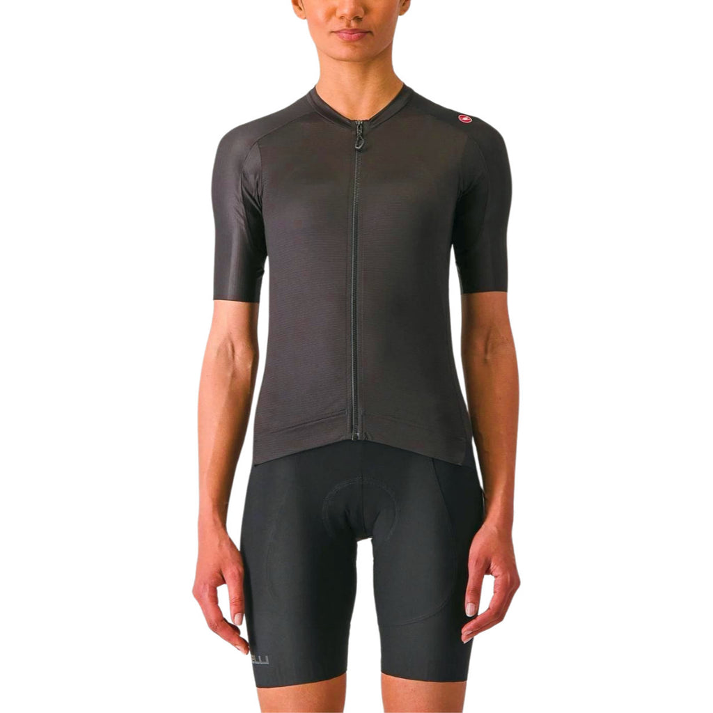 CASTELLI ESPRESSO WOMENS JERSEY LIGHT BLACK Size M