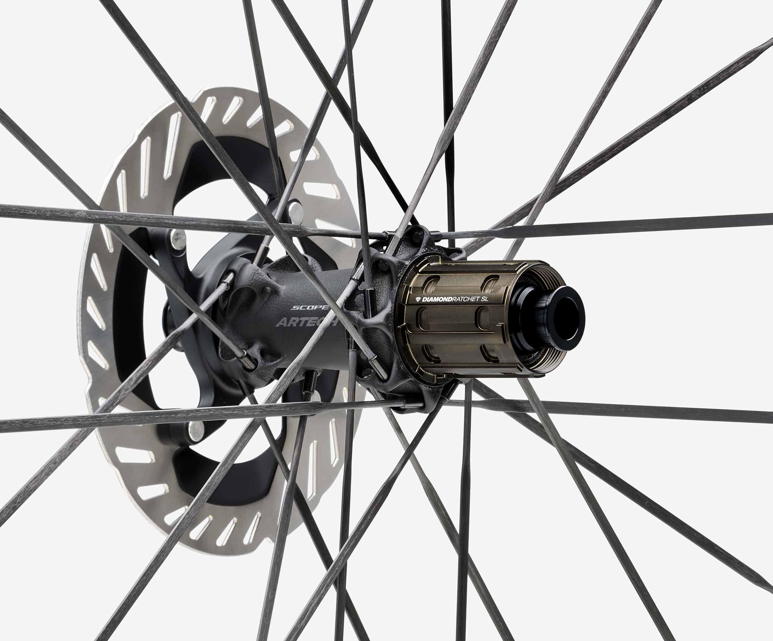 Scope Artech DB 6 White Shimano Wheelset