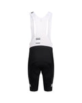 Men's Pro Team Training Bib Shorts Black/White Size Medium