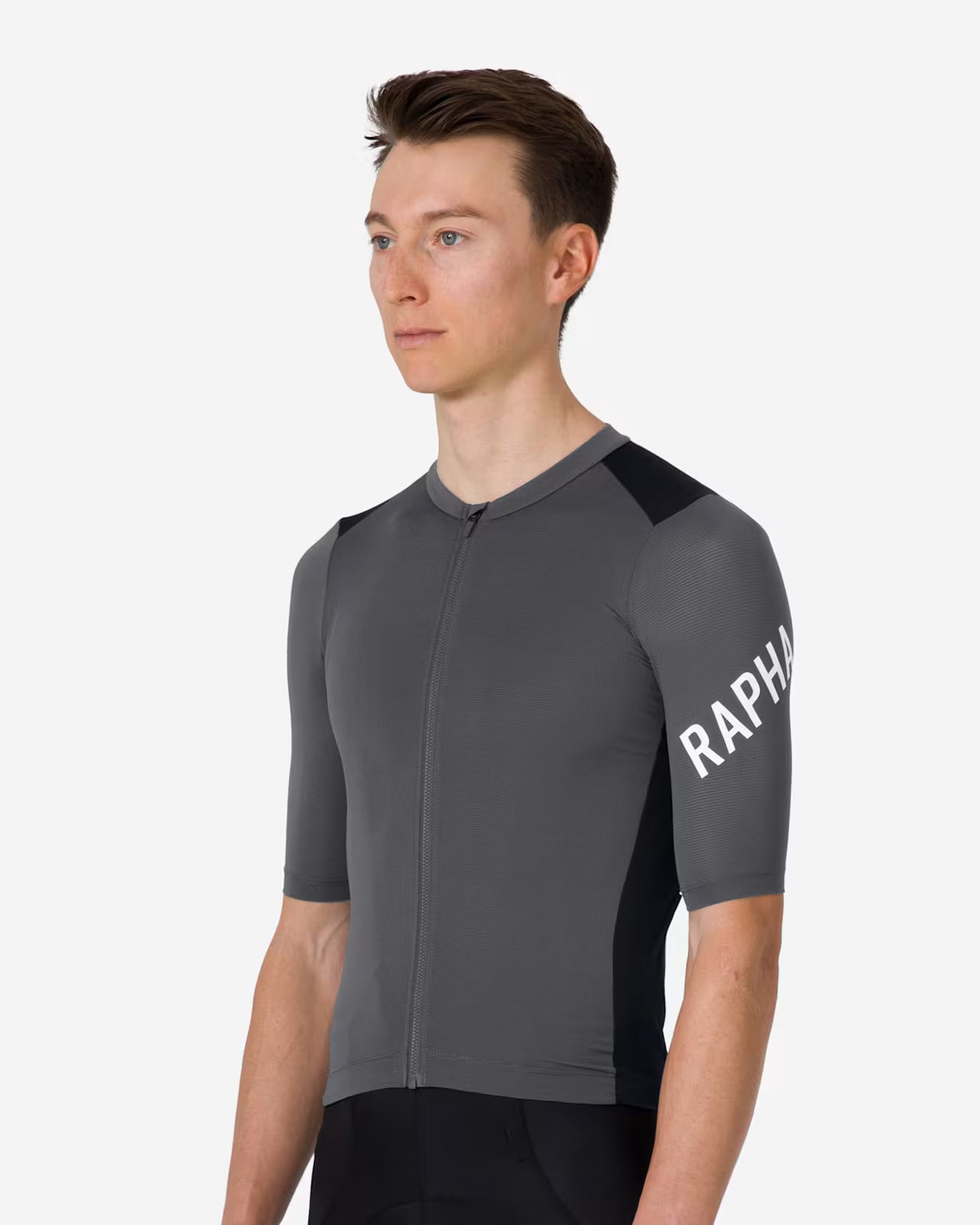Rapha Men's Pro Team Training Jersey Grey/Black [Rapha:L]