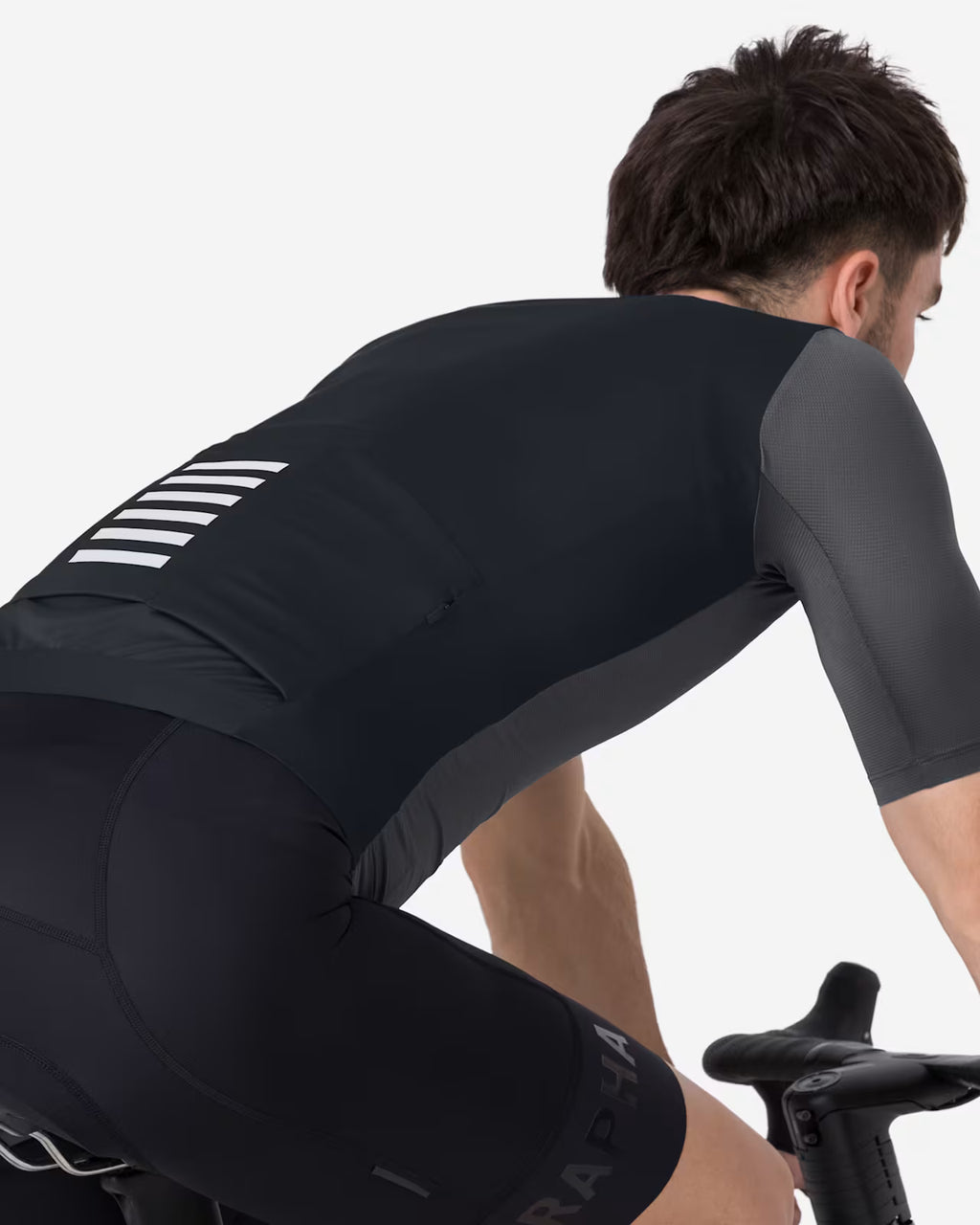 Rapha Men's Pro Team Training Jersey Grey/Black [Rapha:L]