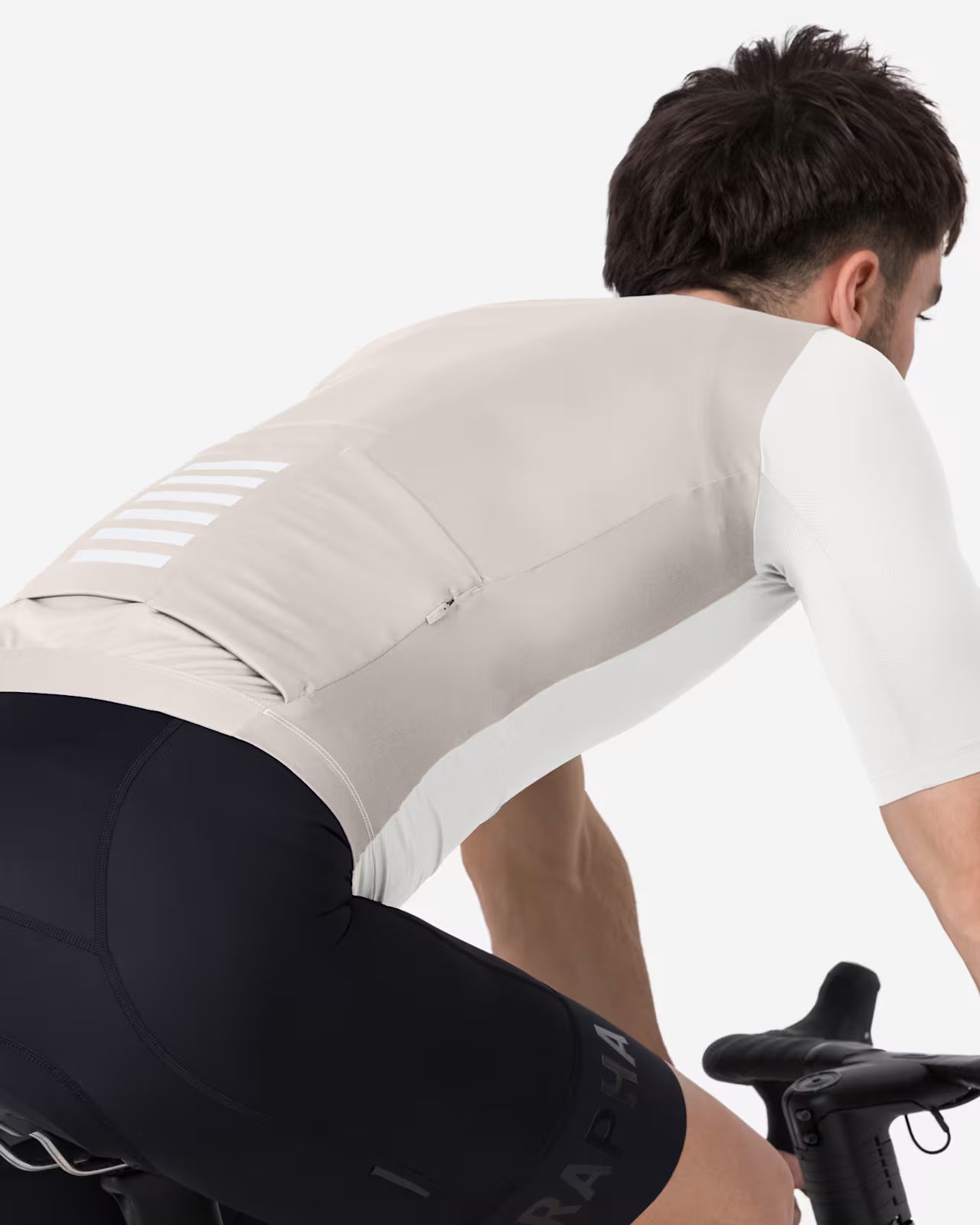 Rapha Men's Pro Team Training Jersey White/Silver [Rapha:S]