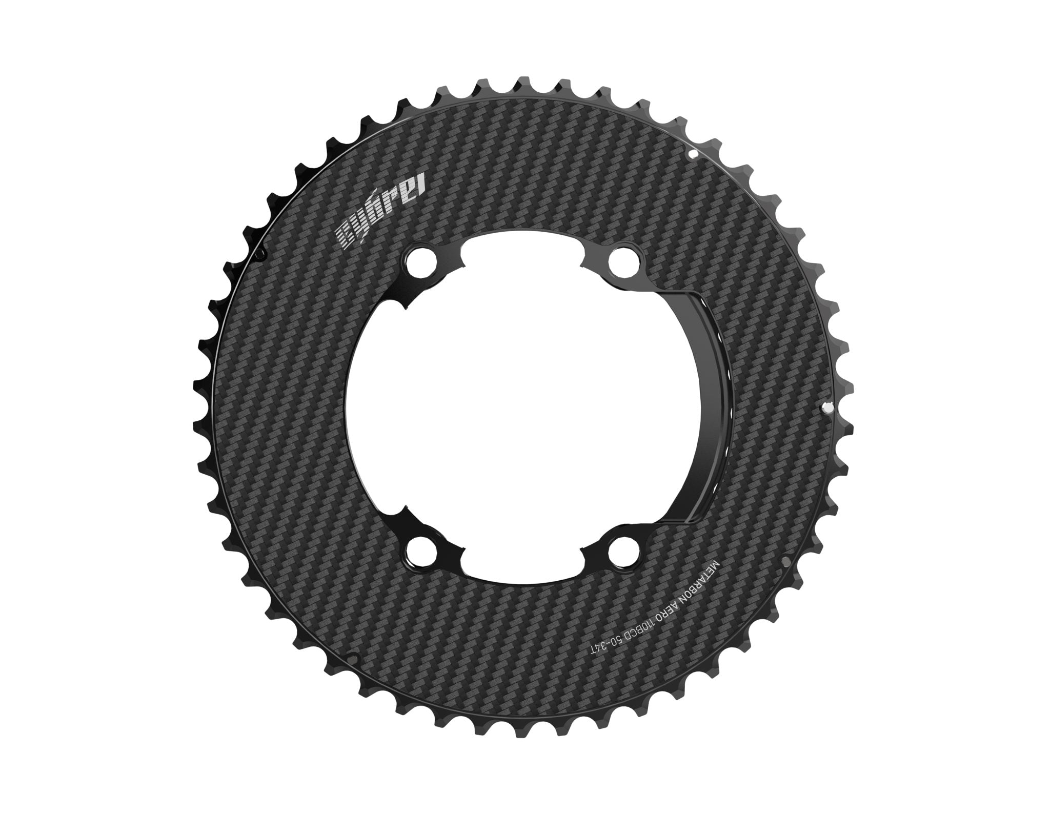 Cybrei METARBON AERO CR BCD110*4 52T BLACK GLOSS