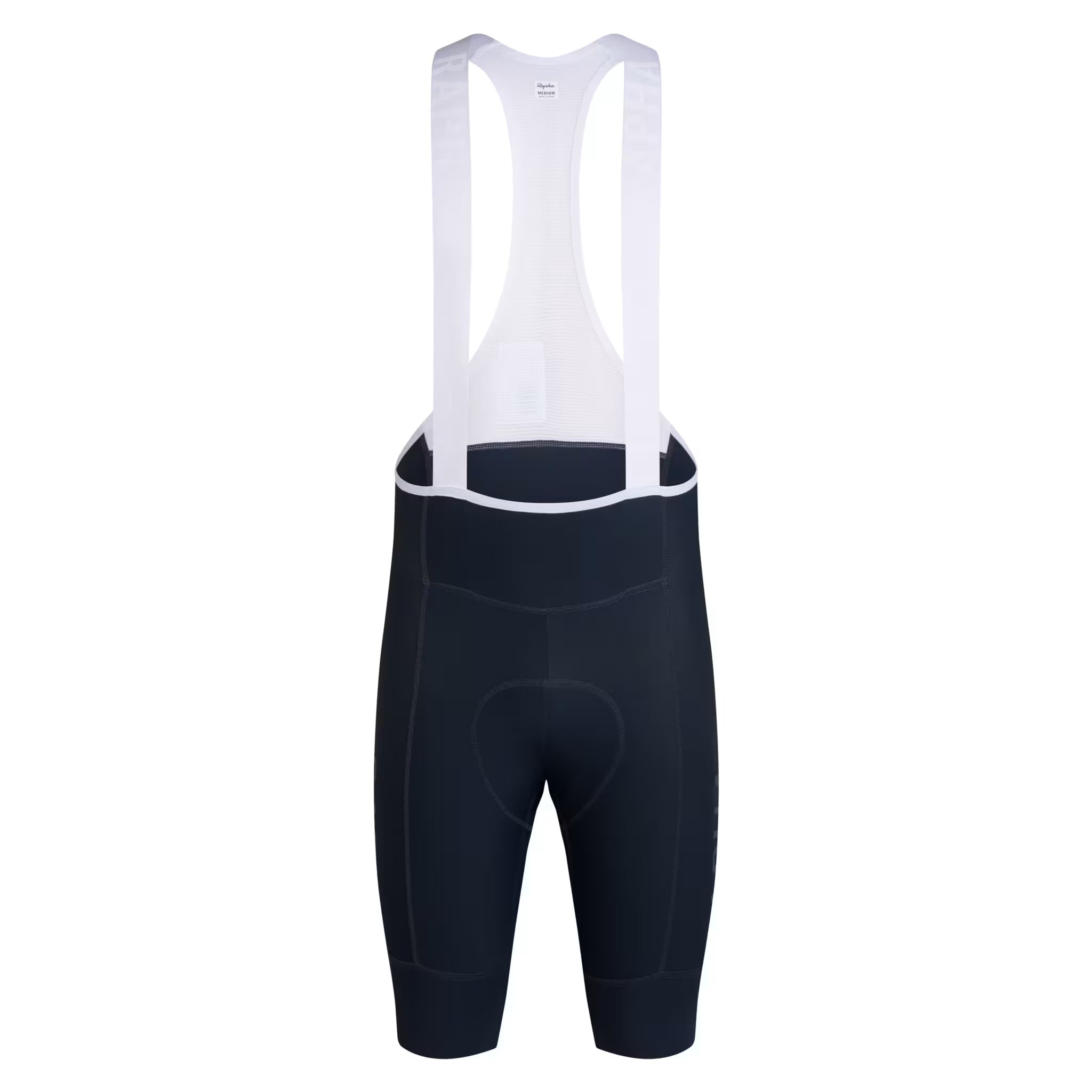 Rapha Men's Pro Team Training Bib Shorts II - Regular Black/White [Rapha:XL]