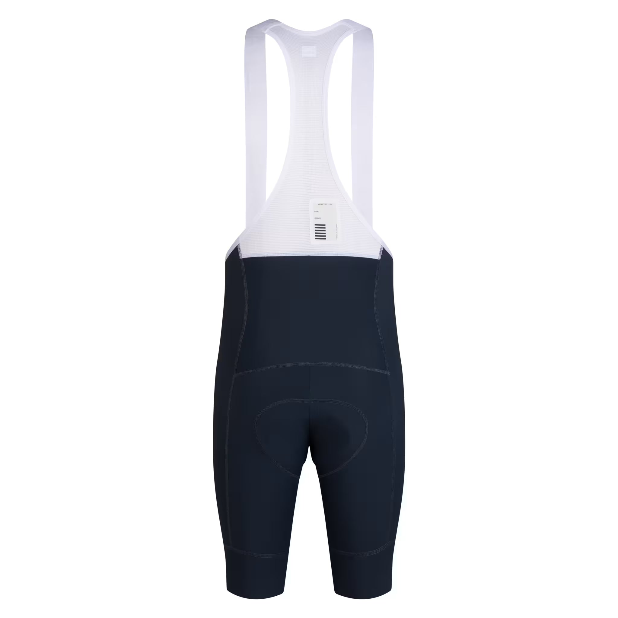 Rapha Men's Pro Team Training Bib Shorts II - Regular Black/White [Rapha:XL]