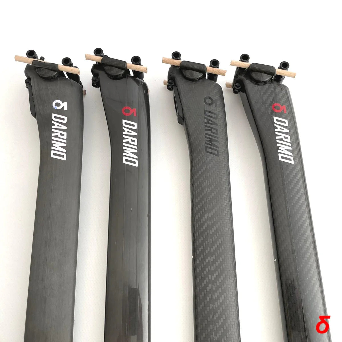 DARIMO Seatpost Cervelo R5 Straight (300mm, UD Matte, Holographic Logo)