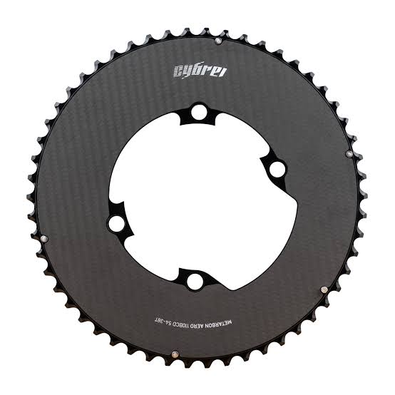 Cybrei METARBON AERO Chainring BCD110*4 50T BLACK MATTE