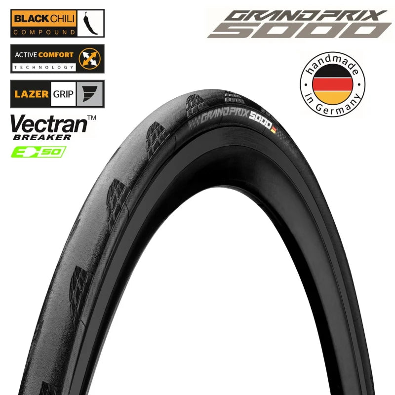 Continental R GP5000 FLD BLACK 700x30C E50