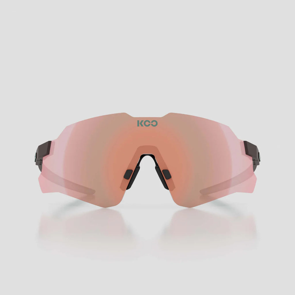 KOO NEBULA Chocolate Matt L.Rose Gold MR Cycling Glasses
