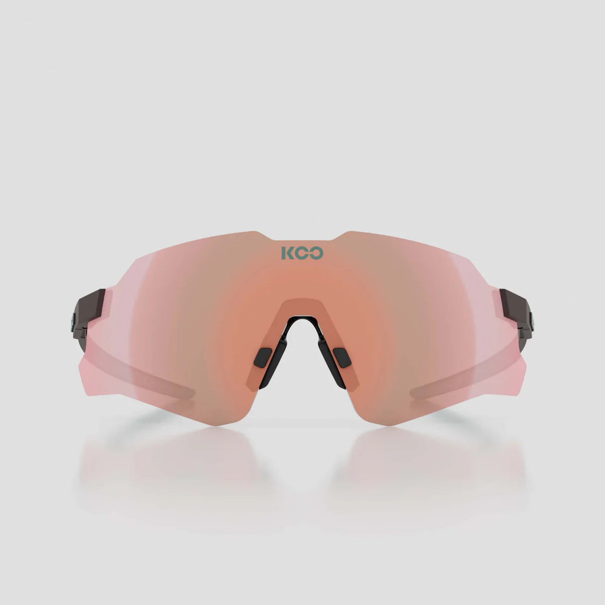 KOO NEBULA Chocolate Matt L.Rose Gold MR Cycling Glasses