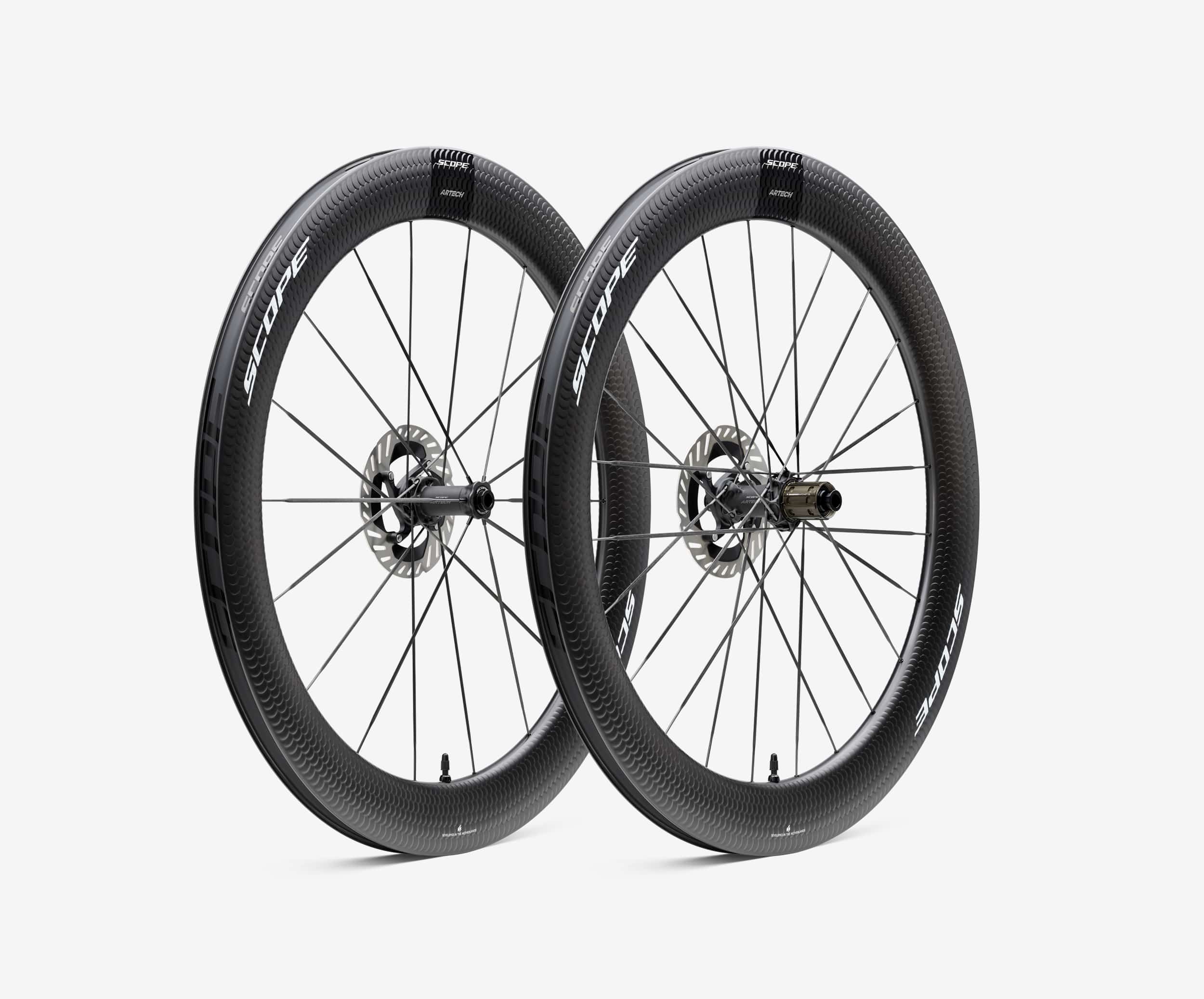 Scope Artech DB 6 White Shimano Wheelset