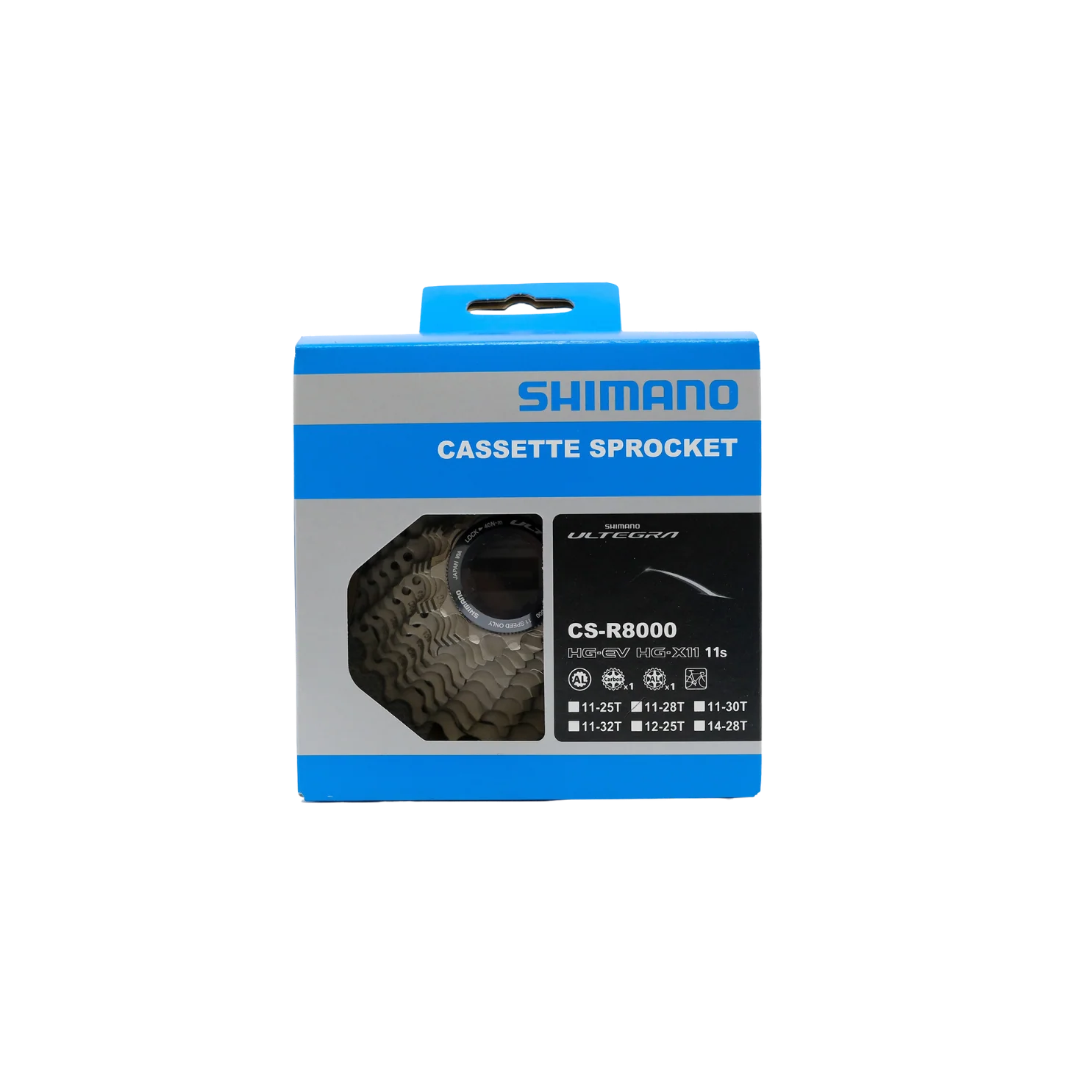 SHIMANO ULTEGRA Cassette CS-R8000 11-speed 11-12-13-14-16-18-20-22-25-28-32T