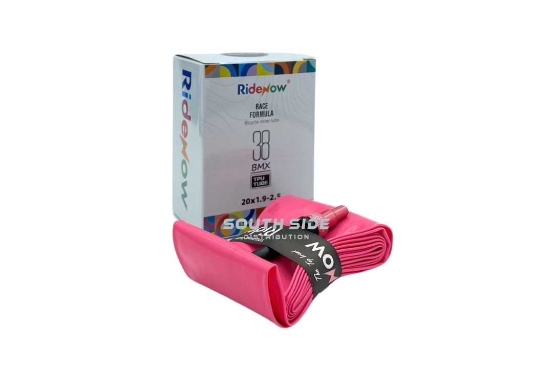 RideNow TPU Inner Tube 20" (425 x 1.9-2.5) Pink Aluminium Valve - 45mm
