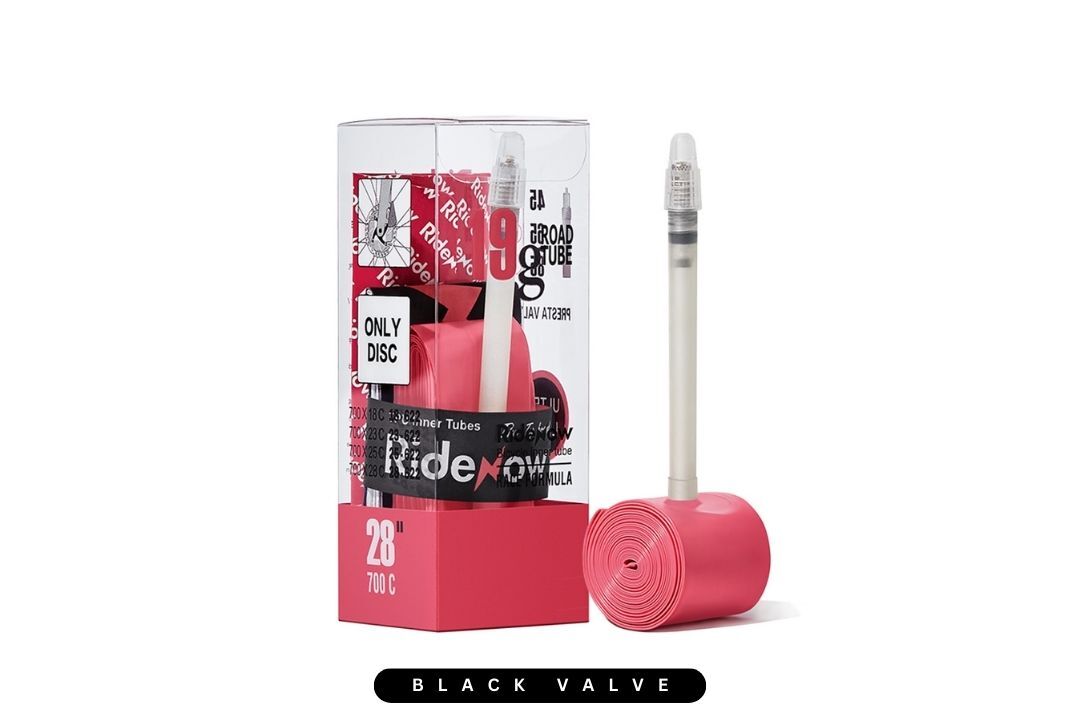 RideNow ULTRALIGHT TPU Inner Tube (700 x 18-28C) Black Valve - 65mm