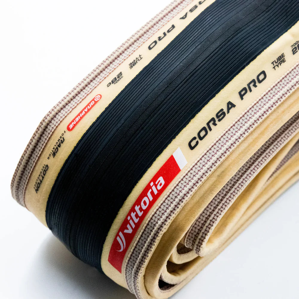 Vittoria Corsa Pro 700x30c Tube Type Tan